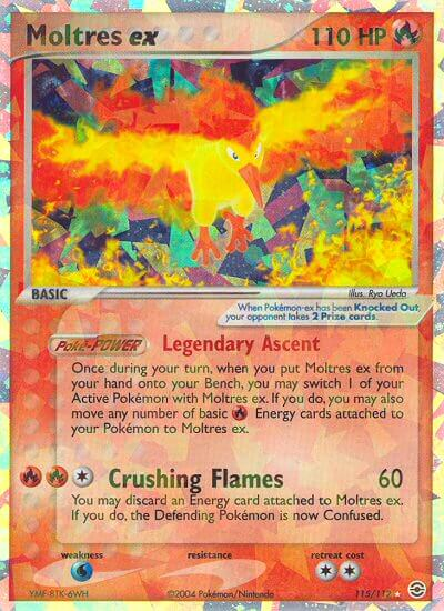 Moltres ex (115/112) [EX: FireRed & LeafGreen] | Cracking-Singles