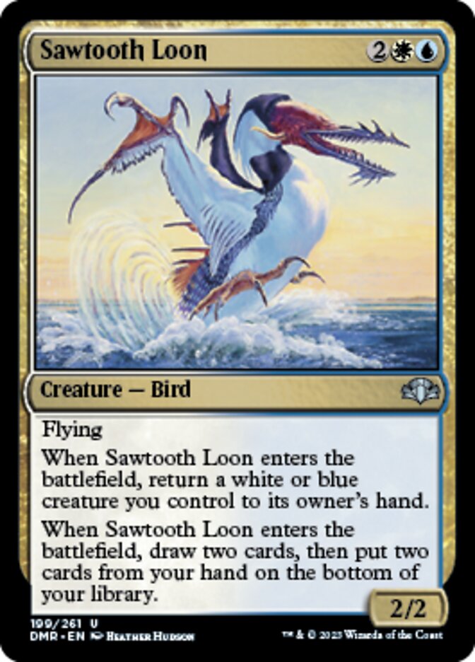 Sawtooth Loon [Dominaria Remastered] | Cracking-Singles