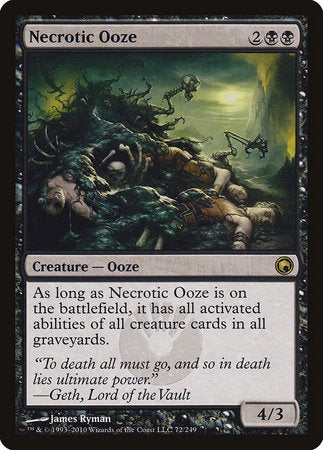 Necrotic Ooze [Scars of Mirrodin] | Cracking-Singles