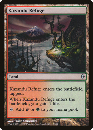 Kazandu Refuge [Zendikar] | Cracking-Singles