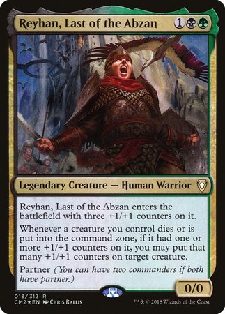 Reyhan, Last of the Abzan [Commander Anthology Volume II] | Cracking-Singles