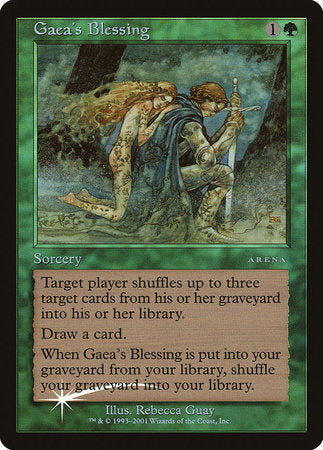 Gaea's Blessing [Arena League 2001] | Cracking-Singles