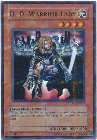 D.D. Warrior Lady [HL06-EN003] Ultra Rare | Cracking-Singles