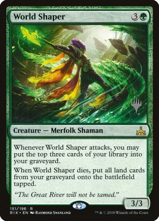 World Shaper [Rivals of Ixalan Promos] | Cracking-Singles