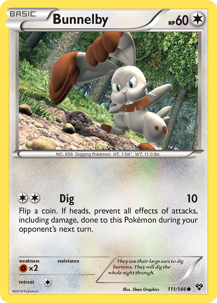 Bunnelby (111/146) [XY: Base Set] | Cracking-Singles