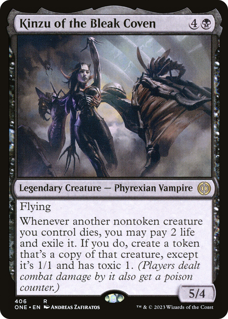 Kinzu of the Bleak Coven [Phyrexia: All Will Be One] | Cracking-Singles