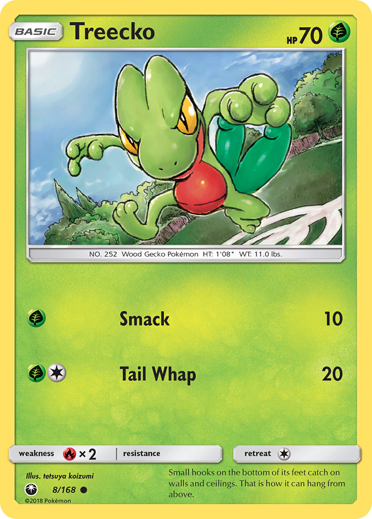 Treecko (8/168) [Sun & Moon: Celestial Storm] | Cracking-Singles