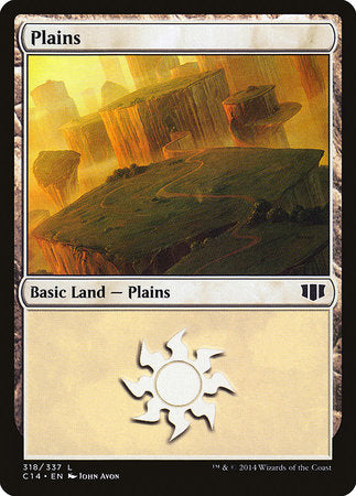 Plains (318) [Commander 2014] | Cracking-Singles