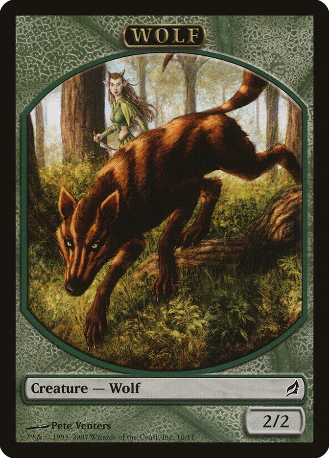 Wolf [Lorwyn Tokens] | Cracking-Singles