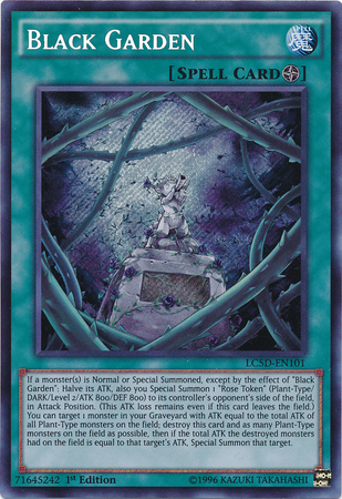 Black Garden [LC5D-EN101] Secret Rare | Cracking-Singles