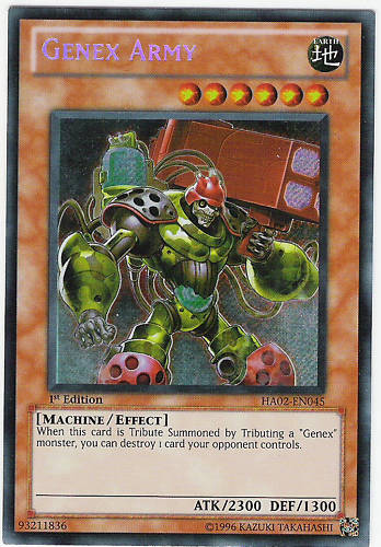 Genex Army [HA02-EN045] Secret Rare | Cracking-Singles