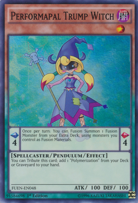 Performapal Trump Witch [FUEN-EN048] Super Rare | Cracking-Singles