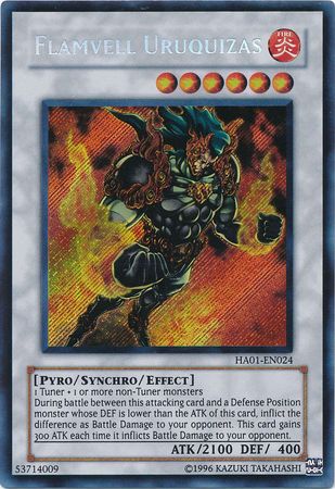 Flamvell Uruquizas [HA01-EN024] Secret Rare | Cracking-Singles