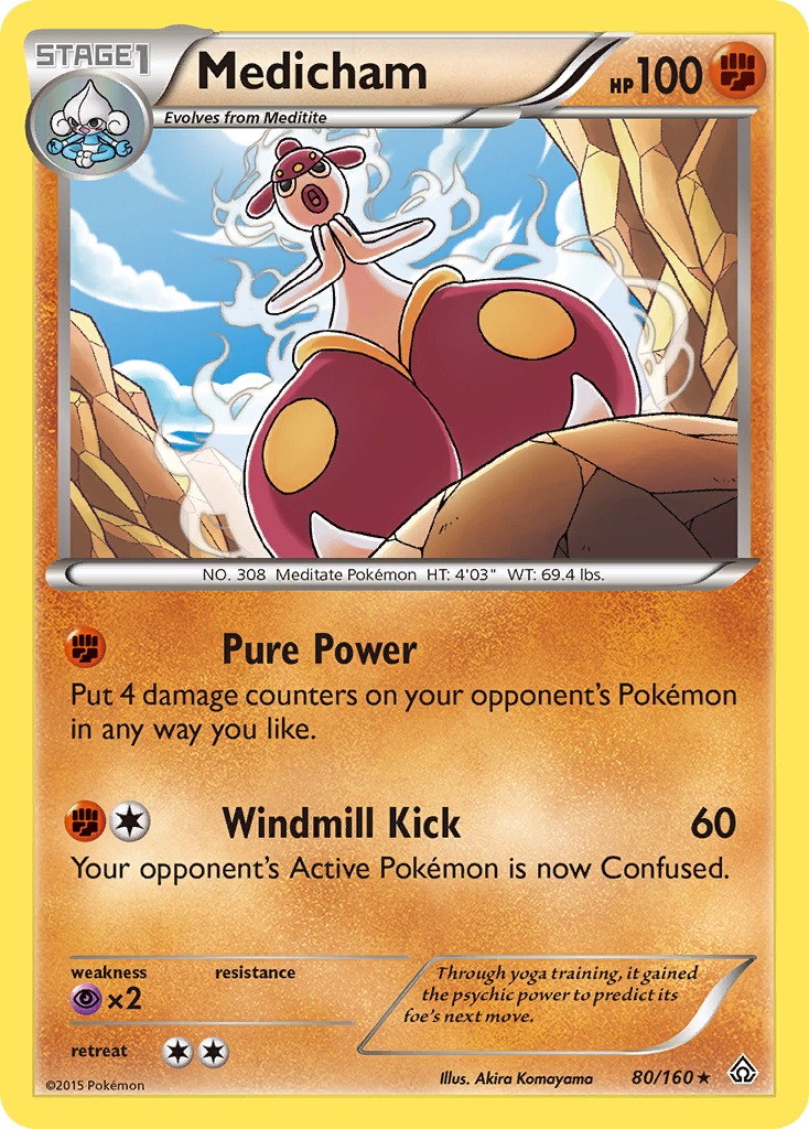 Medicham (80/160) [XY: Primal Clash] | Cracking-Singles