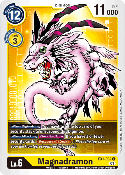 Magnadramon [EX1-032] [Classic Collection] | Cracking-Singles