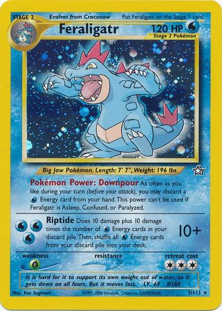 Feraligatr (5/111) [Neo Genesis Unlimited] | Cracking-Singles