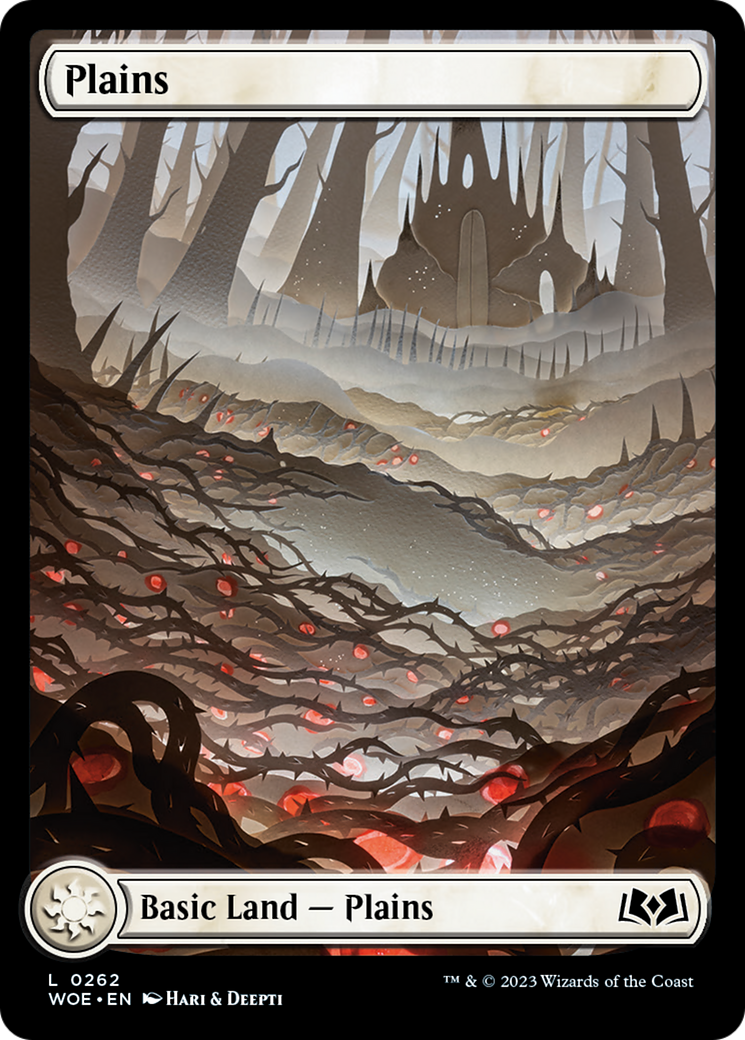 Plains (262) (Full-Art) [Wilds of Eldraine] | Cracking-Singles