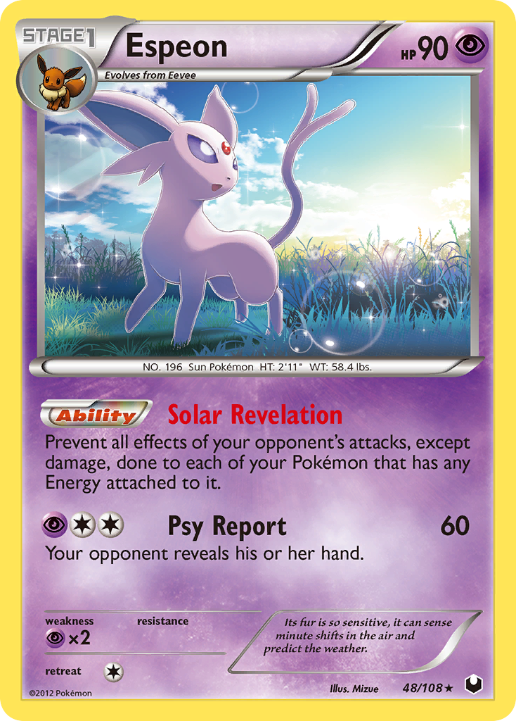 Espeon (48/108) [Black & White: Dark Explorers] | Cracking-Singles