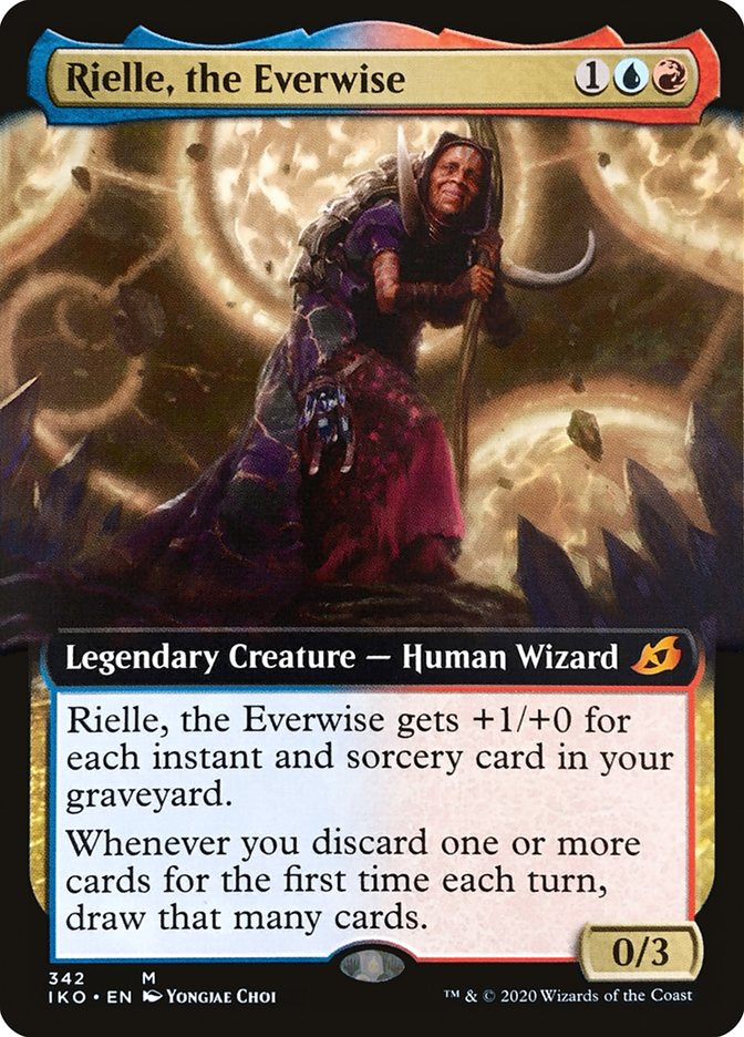 Rielle, the Everwise (Extended Art) [Ikoria: Lair of Behemoths] | Cracking-Singles