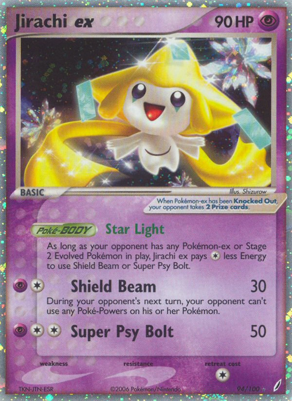 Jirachi ex (94/100) [EX: Crystal Guardians] | Cracking-Singles