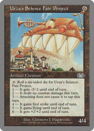 Urza's Science Fair Project [Unglued] | Cracking-Singles