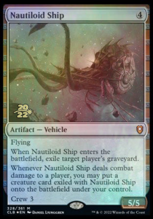 Nautiloid Ship [Commander Legends: Battle for Baldur's Gate Prerelease Promos] | Cracking-Singles