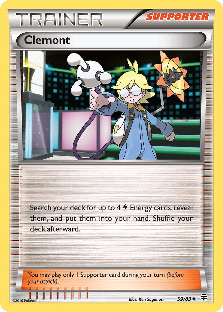 Clemont (59/83) [XY: Generations] | Cracking-Singles