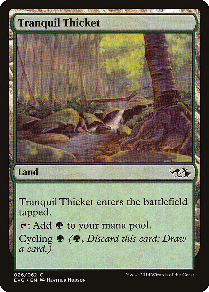 Tranquil Thicket (Elves vs. Goblins) [Duel Decks Anthology] | Cracking-Singles