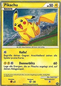 Pikachu (PW6) (German) [Pikachu World Collection Promos] | Cracking-Singles