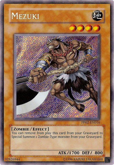 Mezuki [PP02-EN016] Secret Rare | Cracking-Singles