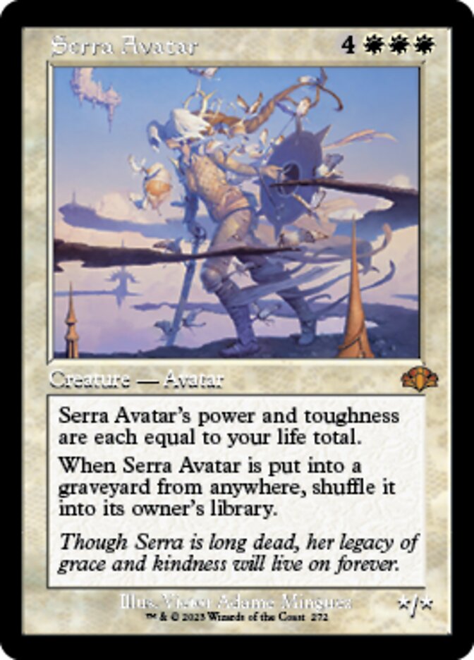 Serra Avatar (Retro) [Dominaria Remastered] | Cracking-Singles