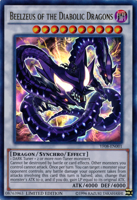 Beelzeus of the Diabolic Dragons [YF08-EN001] Ultra Rare | Cracking-Singles