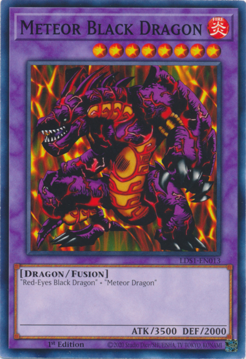 Meteor Black Dragon [LDS1-EN013] Common | Cracking-Singles