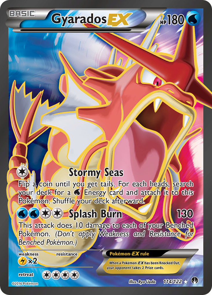 Gyarados EX (114/122) [XY: BREAKpoint] | Cracking-Singles