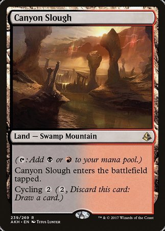 Canyon Slough [Amonkhet] | Cracking-Singles