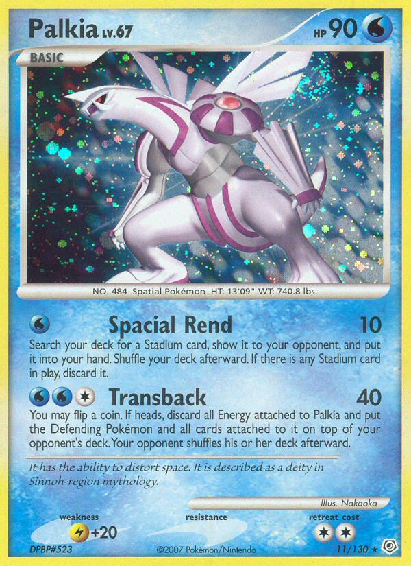 Palkia (11/130) [Diamond & Pearl: Base Set] | Cracking-Singles