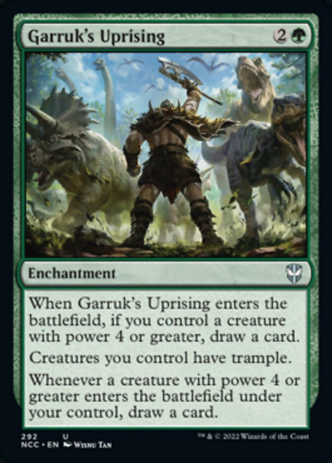 Garruk's Uprising [Streets of New Capenna Commander] | Cracking-Singles