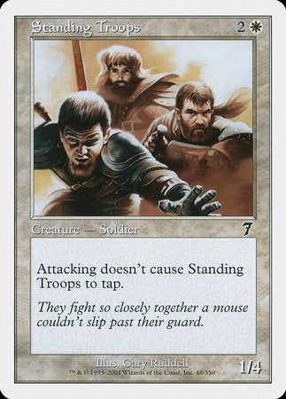 Standing Troops [Seventh Edition] | Cracking-Singles