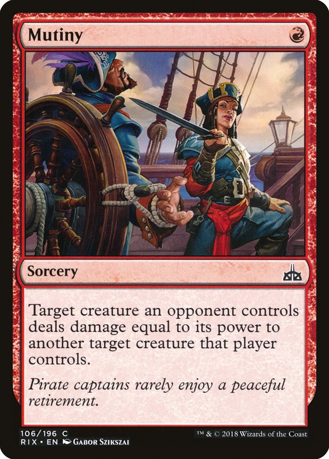 Mutiny [Rivals of Ixalan] | Cracking-Singles