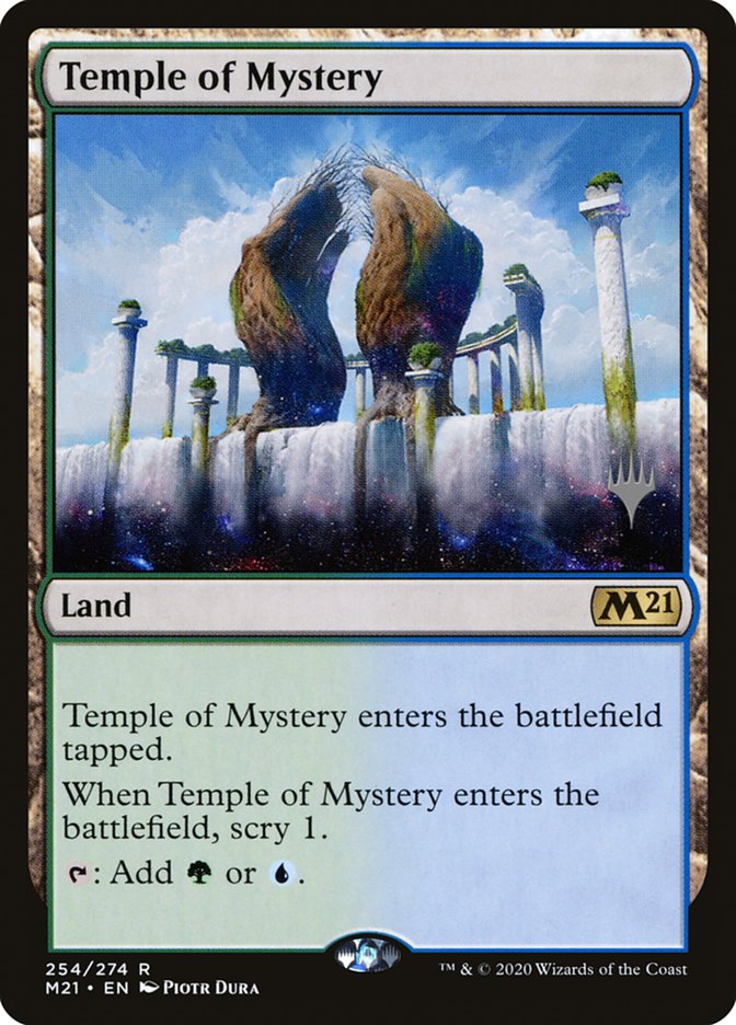 Temple of Mystery (Promo Pack) [Core Set 2021 Promos] | Cracking-Singles