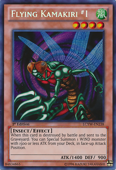 Flying Kamakiri #1 [LCYW-EN238] Secret Rare | Cracking-Singles