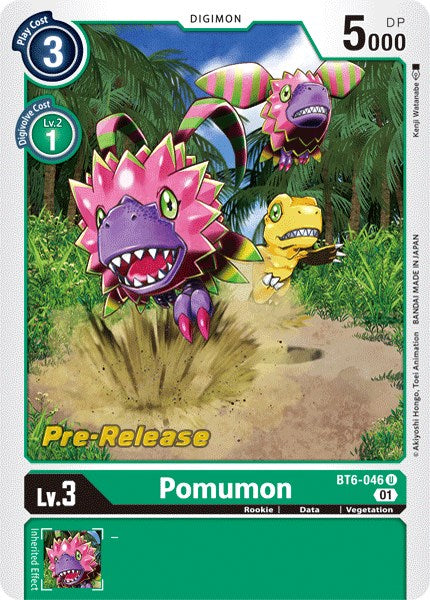 Pomumon [BT6-046] [Double Diamond Pre-Release Cards] | Cracking-Singles