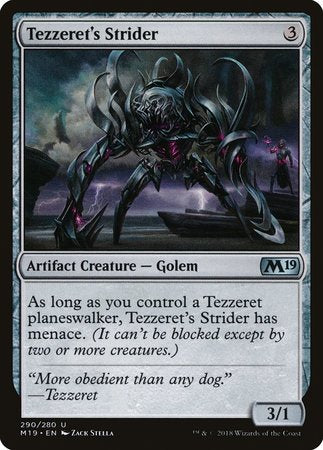 Tezzeret's Strider [Core Set 2019] | Cracking-Singles