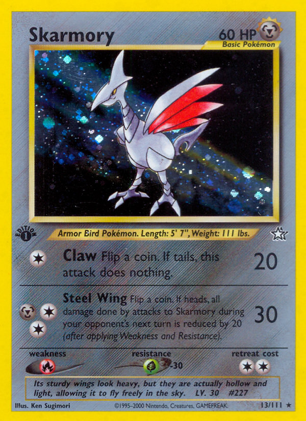 Skarmory (13/111) [Neo Genesis 1st Edition] | Cracking-Singles