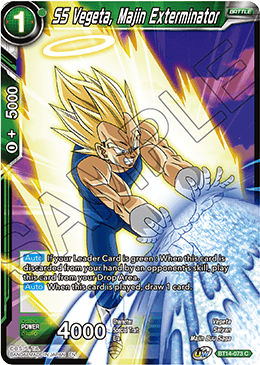 SS Vegeta, Majin Exterminator (BT14-073) [Cross Spirits] | Cracking-Singles