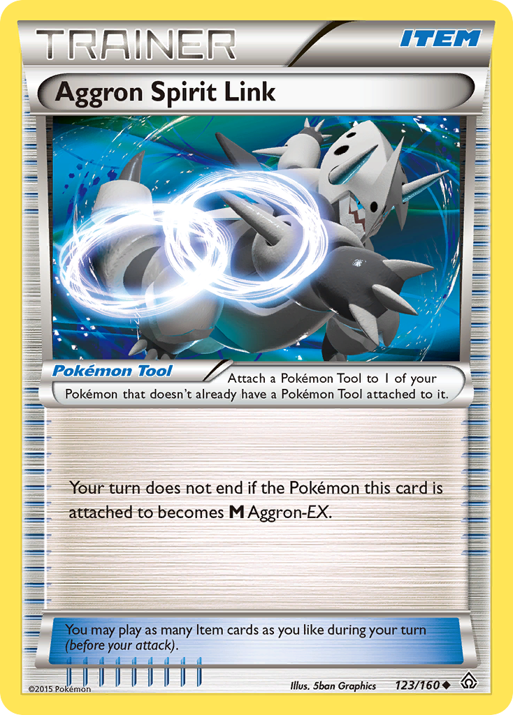 Aggron Spirit Link (123/160) [XY: Primal Clash] | Cracking-Singles