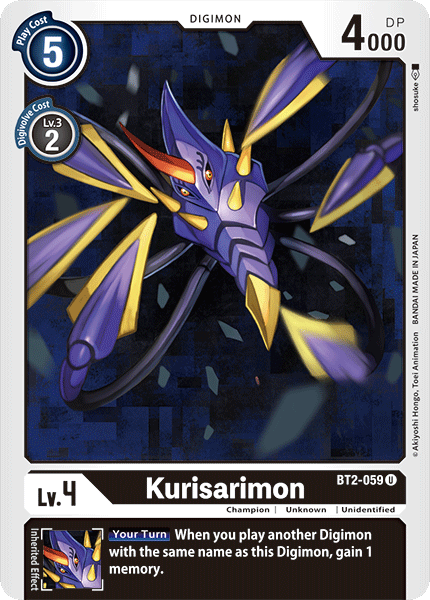 Kurisarimon [BT2-059] [Release Special Booster Ver.1.0] | Cracking-Singles