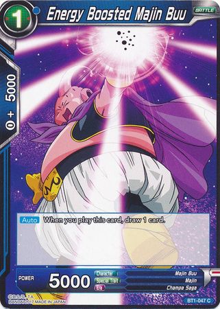 Energy Boosted Majin Buu [BT1-047] | Cracking-Singles