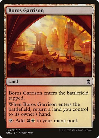 Boros Garrison [Commander Anthology] | Cracking-Singles