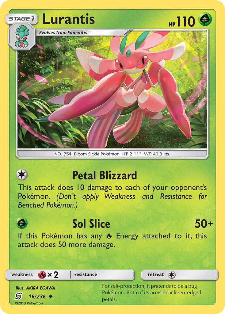 Lurantis (16/236) [Sun & Moon: Unified Minds] | Cracking-Singles